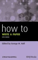 Comment rédiger un article 5e - How to Write a Paper 5e