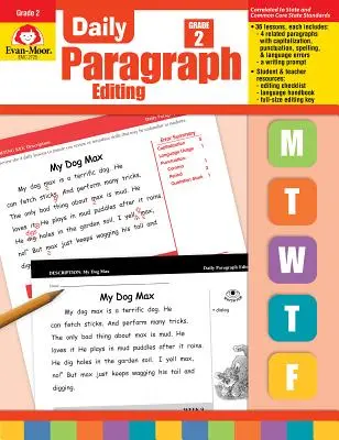 Rédaction quotidienne de paragraphes, 2e année - Daily Paragraph Editing Grade 2