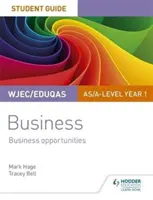 WJEC/Eduqas AS/A-level Year 1 Business Student Guide 1 : Business Opportunities - WJEC/Eduqas AS/A-level Year 1 Business Student Guide 1: Business Opportunities