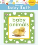 Livre de bain pour bébés Baby Animals - Squeaky Baby Bath Book Baby Animals