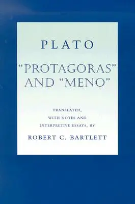 Platon : Protagoras et Ménon - Plato Protagoras