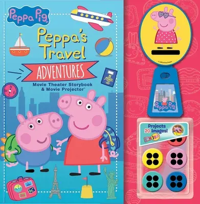 Peppa Pig : Le livre de voyage de Peppa et le projecteur de films - Peppa Pig: Peppa's Travel Adventures Storybook & Movie Projector