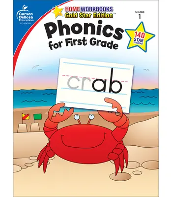 Phonics for First Grade, Grade 1 : Gold Star Edition (en anglais) - Phonics for First Grade, Grade 1: Gold Star Edition