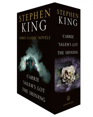 Coffret de trois romans classiques de Stephen King : Carrie, Le Lot de Salem, Shining - Stephen King Three Classic Novels Box Set: Carrie, 'Salem's Lot, the Shining