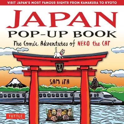 Livre Pop-Up Japonais : Les aventures comiques de Neko le chat - Japan Pop-Up Book: The Comic Adventures of Neko the Cat