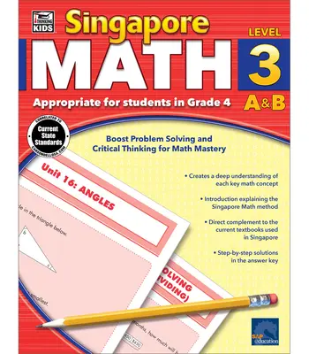 Mathématiques de Singapour, 4e année - Singapore Math, Grade 4