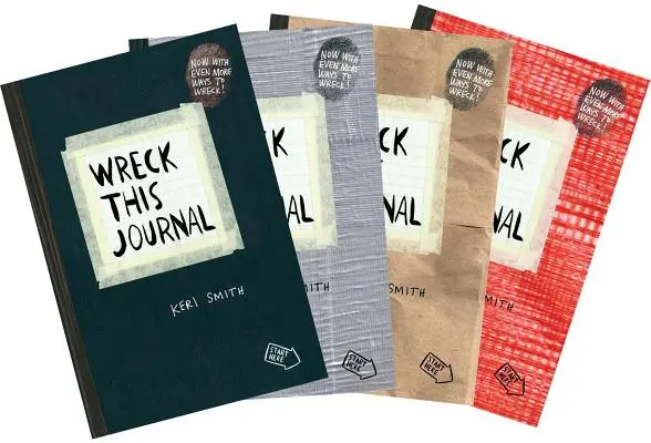 Ensemble Wreck This Journal - Wreck This Journal Bundle Set