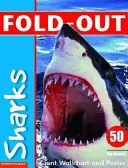 Livre d'autocollants à déplier : Les requins - Fold-Out Poster Sticker Book: Sharks