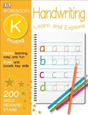 Livres d'exercices DK : Handwriting : Impression, Maternelle : Apprendre et explorer - DK Workbooks: Handwriting: Printing, Kindergarten: Learn and Explore