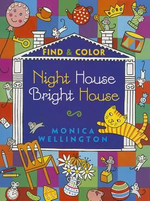 Night House Bright House : Trouver et colorier - Night House Bright House: Find & Color