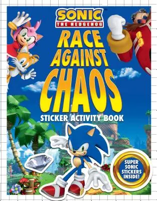 La course contre le chaos Livre d'activités autocollant - Race Against Chaos Sticker Activity Book