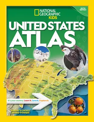 National Geographic Kids Atlas des États-Unis 2020, 6e édition - National Geographic Kids U.S. Atlas 2020, 6th Edition