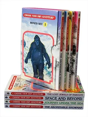 Choisissez votre propre aventure en 4 livres, volume 1 : L'abominable homme des neiges/Le voyage sous la mer/L'espace et au-delà/Les joyaux perdus de Nabooti - Choose Your Own Adventure 4-Book Set, Volume 1: The Abominable Snowman/Journey Under the Sea/Space and Beyond/The Lost Jewels of Nabooti