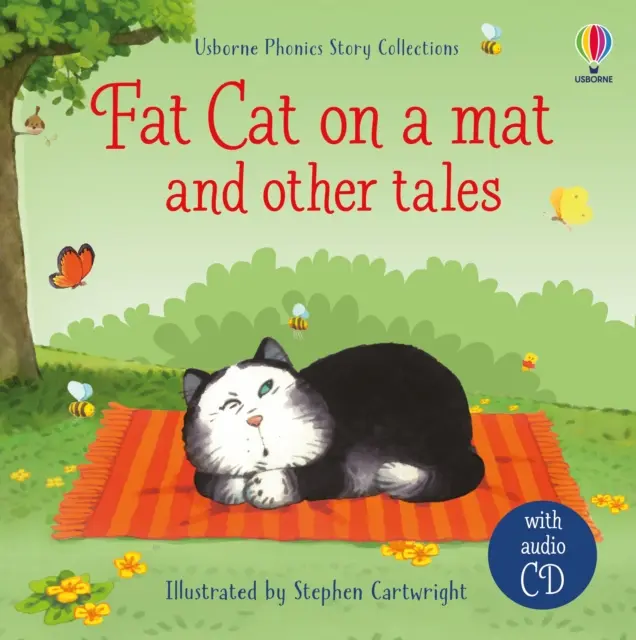 Gros chat sur un paillasson et autres contes avec CD - Fat cat on a mat and other tales with CD