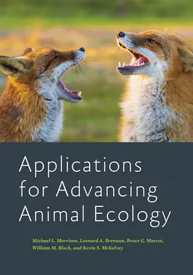 Applications pour l'avancement de l'écologie animale - Applications for Advancing Animal Ecology