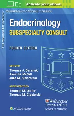 Washington Manual Endocrinology Subspecialty Consult (en anglais) - Washington Manual Endocrinology Subspecialty Consult