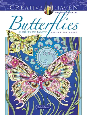 Livre de coloriage Creative Haven Butterflies Flights of Fancy - Creative Haven Butterflies Flights of Fancy Coloring Book