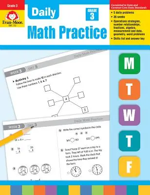 Pratique quotidienne des mathématiques, 3e année - Daily Math Practice, Grade 3