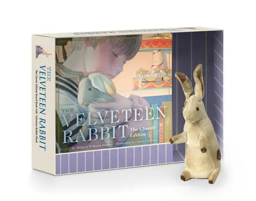 Le lapin en peluche : L'édition classique du livre + peluche du lapin en peluche - The Velveteen Rabbit Plush Gift Set: The Classic Edition Board Book + Plush Stuffed Animal Toy Rabbit Gift Set