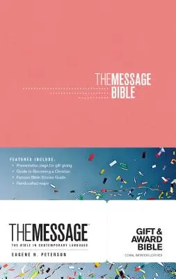 La Bible de Cadeau et de Récompense du Message - The Message Gift and Award Bible