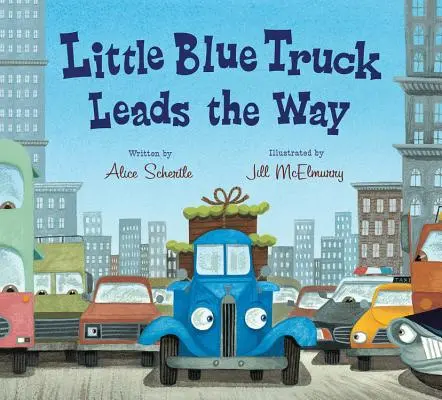 Le petit camion bleu ouvre la voie - Livre de bord - Little Blue Truck Leads the Way Board Book