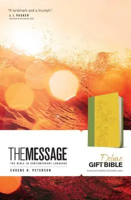 Bible de luxe à message : La Bible en langage contemporain - Message Deluxe Gift Bible: The Bible in Contemporary Language