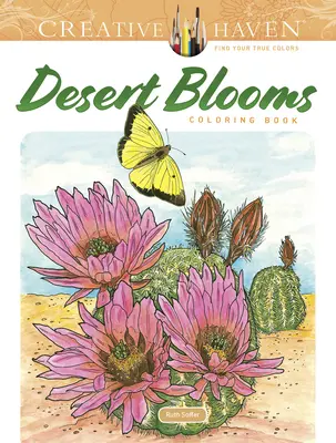 Livre de coloriage Creative Haven Desert Blooms - Creative Haven Desert Blooms Coloring Book