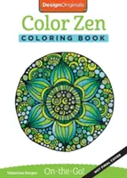 Livre de coloriage Color Zen : Pages parfaitement portables - Color Zen Coloring Book: Perfectly Portable Pages