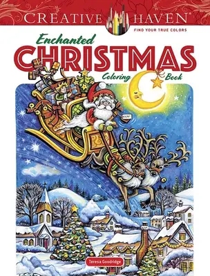 Livre à colorier Creative Haven Enchanted Christmas - Creative Haven Enchanted Christmas Coloring Book