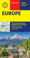 Carte routière de l'Europe de Philip - Philip's Europe Road Map