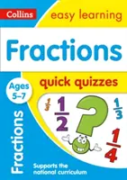 Fractions Quick Quizzes : 5-7 ans - Fractions Quick Quizzes: Ages 5-7