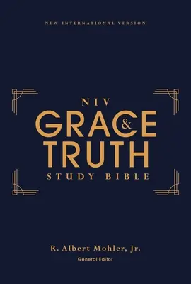 Niv, la Bible d'étude Grâce et Vérité, couverture rigide, lettres rouges, impression confortable - Niv, the Grace and Truth Study Bible, Hardcover, Red Letter, Comfort Print
