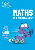 Letts Maths in 5 Minutes a Day Age 7-8 - Idéal pour une utilisation à la maison - Letts Maths in 5 Minutes a Day Age 7-8 - Ideal for Use at Home