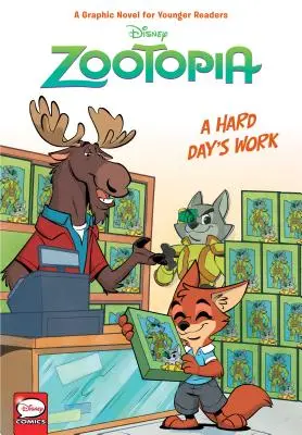 Disney Zootopia : Hard Day's Work (Roman graphique pour jeunes lecteurs) - Disney Zootopia: Hard Day's Work (Younger Readers Graphic Novel)