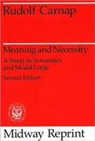 Sens et nécessité : Une étude de sémantique et de logique modale - Meaning and Necessity: A Study in Semantics and Modal Logic