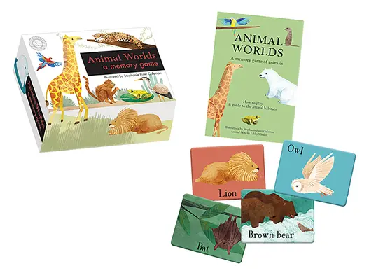 Le monde des animaux : un jeu de mémoire - Animal Worlds: A Memory Game