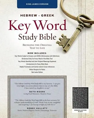 Bible d'étude des mots-clés hébreux et grecs - KJV - Hebrew-Greek Key Word Study Bible-KJV