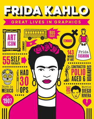 Les grandes vies en graphisme : Frida Kahlo - Great Lives in Graphics: Frida Kahlo