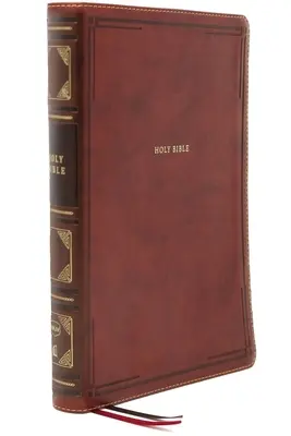 Nkjv, Thinline Bible, Large Print, Leathersoft, Brown, Comfort Print : Sainte Bible, Nouvelle version du roi Jacques - Nkjv, Thinline Bible, Large Print, Leathersoft, Brown, Comfort Print: Holy Bible, New King James Version