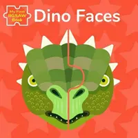 Visages de dinosaures : Mon premier livre puzzle - Dino Faces: My First Jigsaw Book