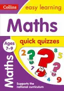 Maths Quick Quizzes 7-9 ans - Idéal pour l'apprentissage à domicile - Maths Quick Quizzes Ages 7-9 - Ideal for Home Learning