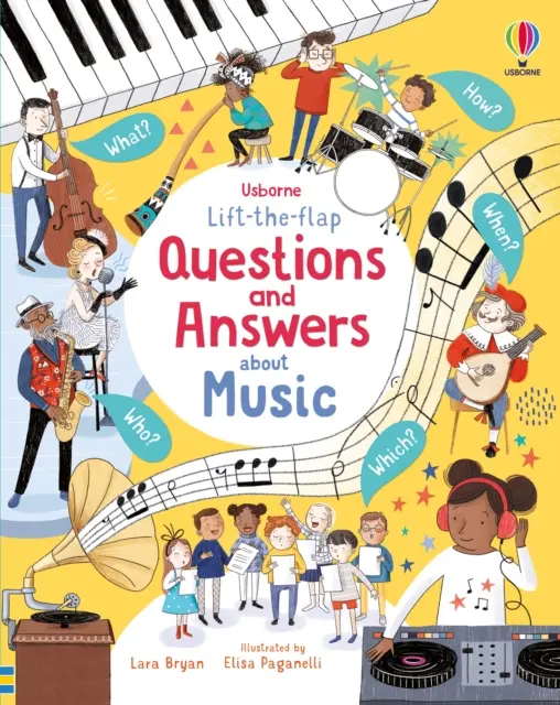 Questions et réponses à soulever sur la musique - Lift-the-flap Questions and Answers About Music