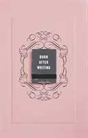 Burn After Writing - THE INTERNATIONAL BESTSELLER - Tel que vu sur TikTok - Burn After Writing - THE INTERNATIONAL BESTSELLER - As seen on TikTok