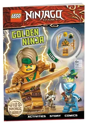 Lego Ninjago : Ninja doré [Avec Minifigure] - Lego Ninjago: Golden Ninja [With Minifigure]