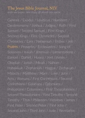 La Bible de Jésus Journal, Psaumes, Niv, broché, impression confortable - The Jesus Bible Journal, Psalms, Niv, Paperback, Comfort Print