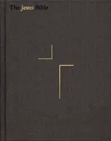 La Bible de Jésus, édition ESV, toile sur carton, gris - The Jesus Bible, ESV Edition, Cloth Over Board, Grey