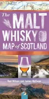 Carte d'Écosse des whiskies de malt - Malt Whisky Map of Scotland