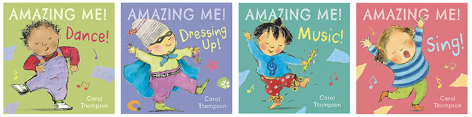 Amazing Me ! Board Book Set of 4 - Amazing Me! Board Book Set of 4