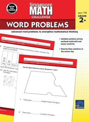 Problèmes de mots du défi mathématique de Singapour, 2e et 5e années - Singapore Math Challenge Word Problems, Grades 2 - 5