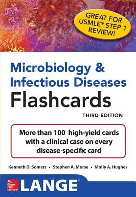 Les cartes-éclair de la microbiologie et des maladies infectieuses, troisième édition - Microbiology & Infectious Diseases Flashcards, Third Edition